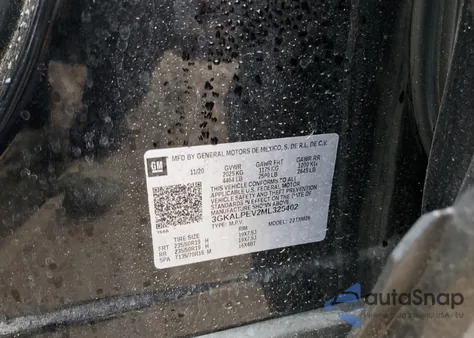 2021 GMC Terrain Slt from USA, damaged, VIN 3GKALPEV2ML325402